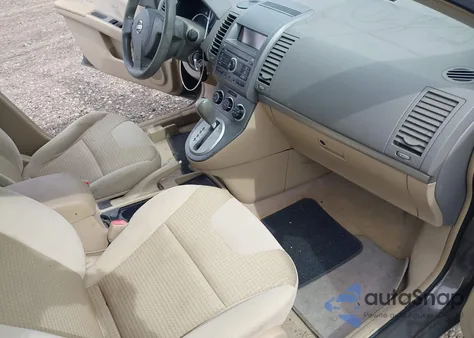 2007 Nissan Sentra 2.0S из США, поврежденный, VIN 3N1AB61E57L669733